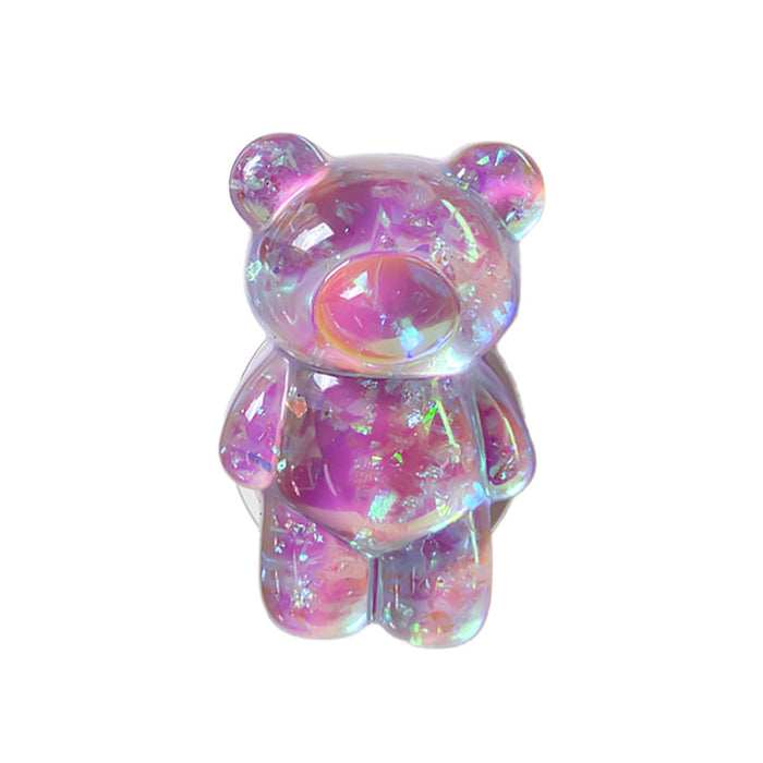 Wholesale 3D Holographic Bear Pop-out Phone Grips