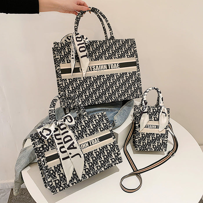 Wholesale Fashion Texture Women's Tote Bag Letter Crossbody Bag JDC-SD-Bain004