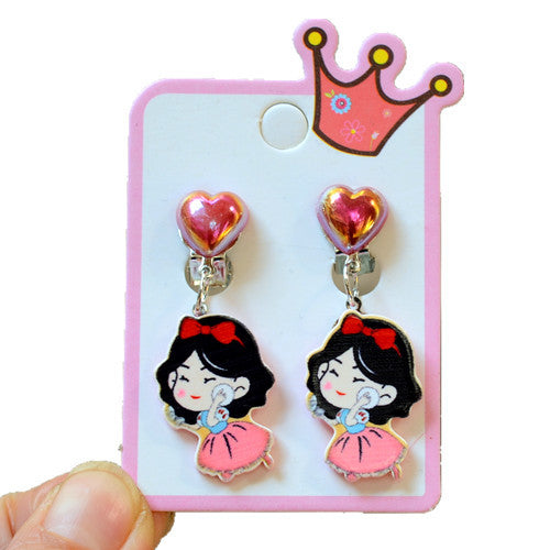 Wholesale Children' s Princess Jewelry Earrings