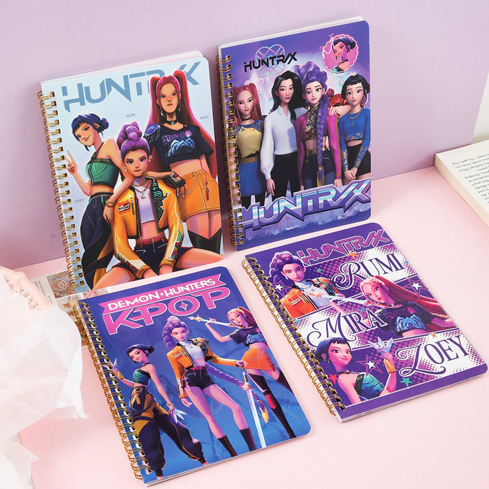 Wholesale KPOP Spiral-Bound Student Notebook