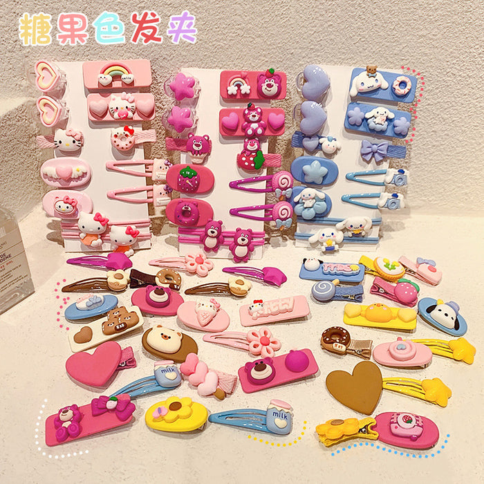 Wholesale Acrylic Cartoon Children's Hair Clip JDC-HC-Hengy009