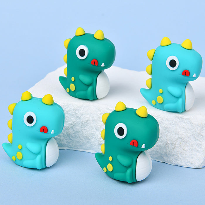 Wholesale Cute cartoon little dinosaur creative student pencil sharpener pencil sharpener stationery prizes