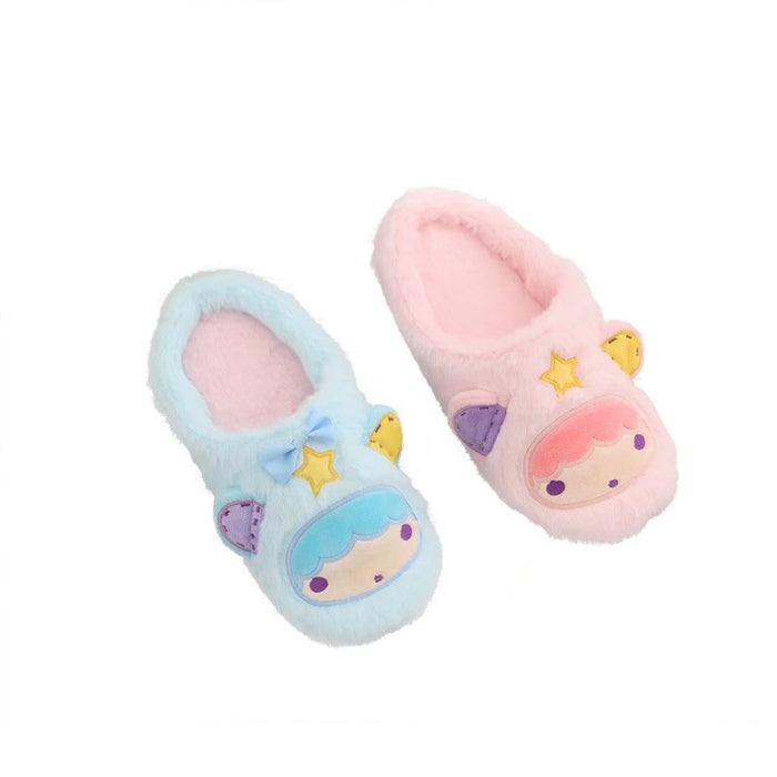 Wholesale Cartoon Cute Autumn and Winter Plush Cotton Slippers JDC-SP-MKA002