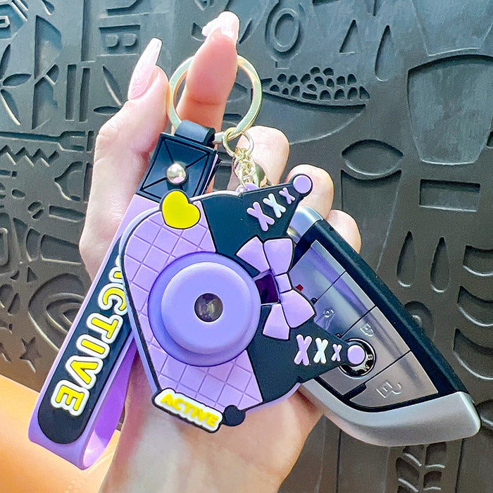 Wholesale Creative Cartoon Plastic Camera Keychain（S） JDC-KC-YanG042