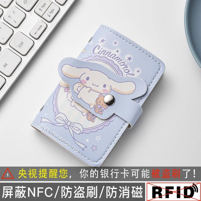 Wholesale Cute Cartoon Multi-Card Slot Card Holder ID Card Organizer Wallet