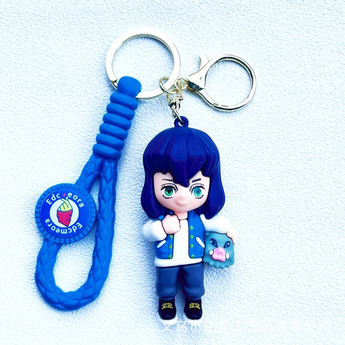 Wholesale PVC Cartoon Doll Keychain JDC-KC-YiChen001