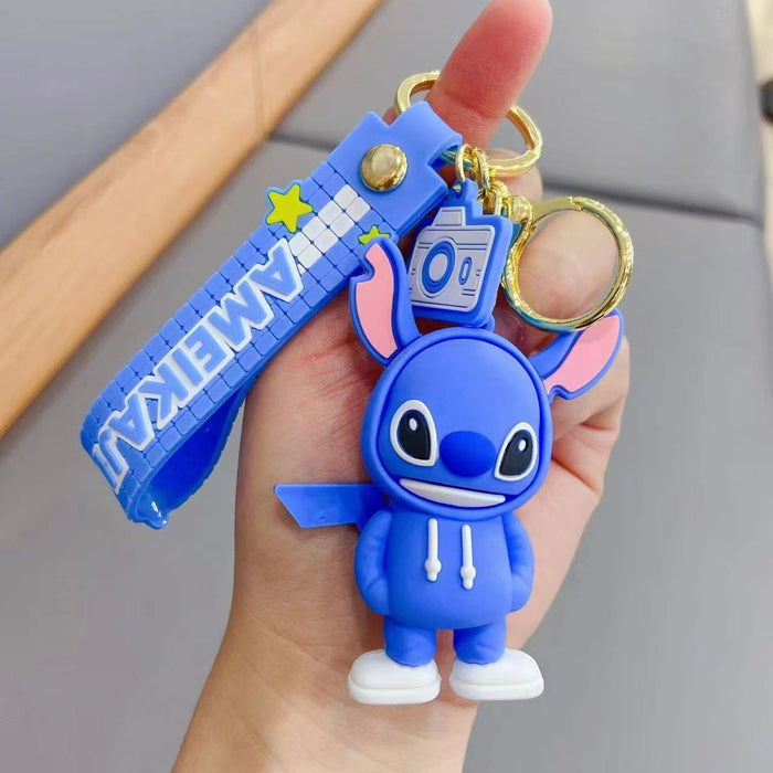 Wholesale Cartoon Dolls Silicone Keychain JDC-KC-ShiX007