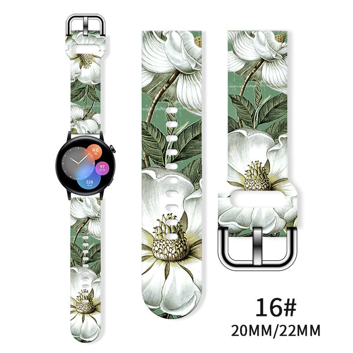 Wholesale Printed  Tpu Watch Strap Wrist Strap JDC-WD-NuoQi085