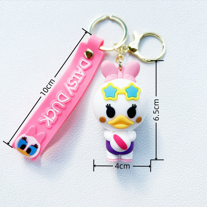 Wholesale PVC Cartoon Doll Keychain JDC-KC-WuYi127