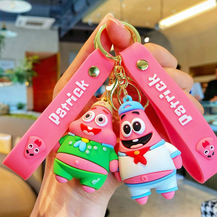 Wholesale  Cartoon  keychain cute Doll pendant car bag key chain