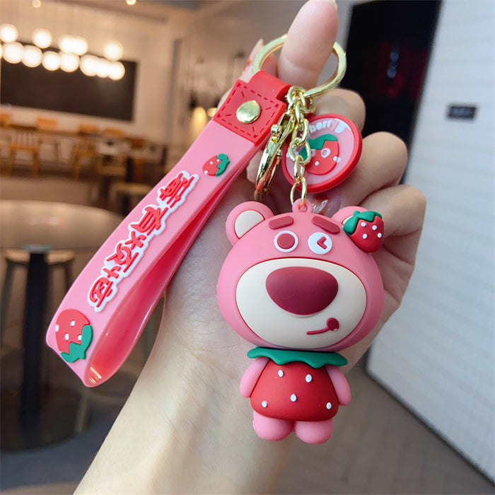 Wholesale PVC Cartoon Cute Doll Keychain JDC-KC-Yid018