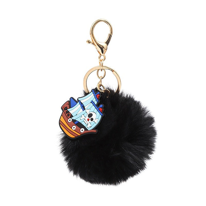 Wholesale Cartoon Monster  Plush Doll Keychain Pendant Doll Student Backpack Keychain Small Gift