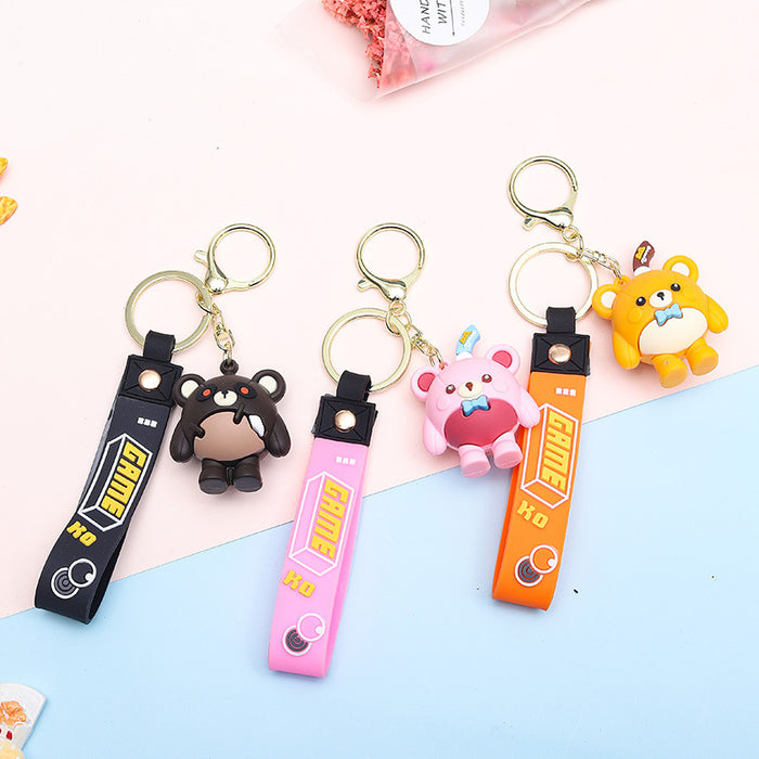 Wholesale PVC Cartoon Doll Keychain JDC-KC-ShiM004