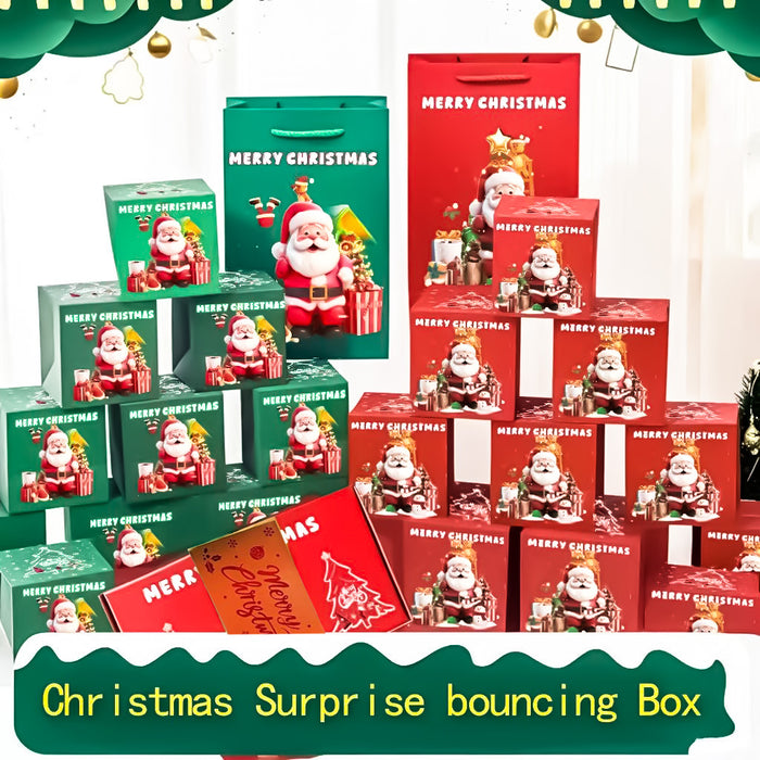Wholesale Surprise jumping box birthday creative gift Chinese Valentine' s Day Christmas bounce red envelope gift box