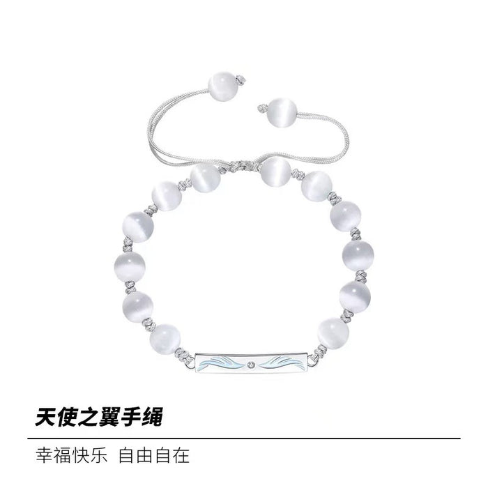 Wholesale Angel Wings Fluorescent Couple's Hand Rope Original Design High End New Handpiece