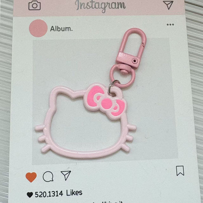 Wholesale Cute cartoon cat paw keychain