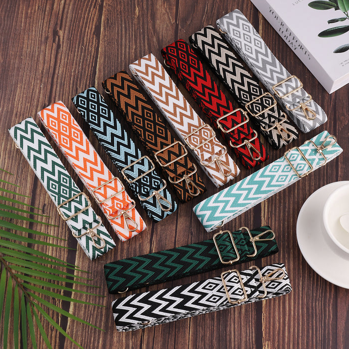 Wholesale DIY Simple Ethnic Style Polyester Wide Bag Belt JDC-BS-HuLi001