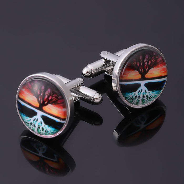 Wholesale Earth Planet World Pattern Time Gemstone Keychains