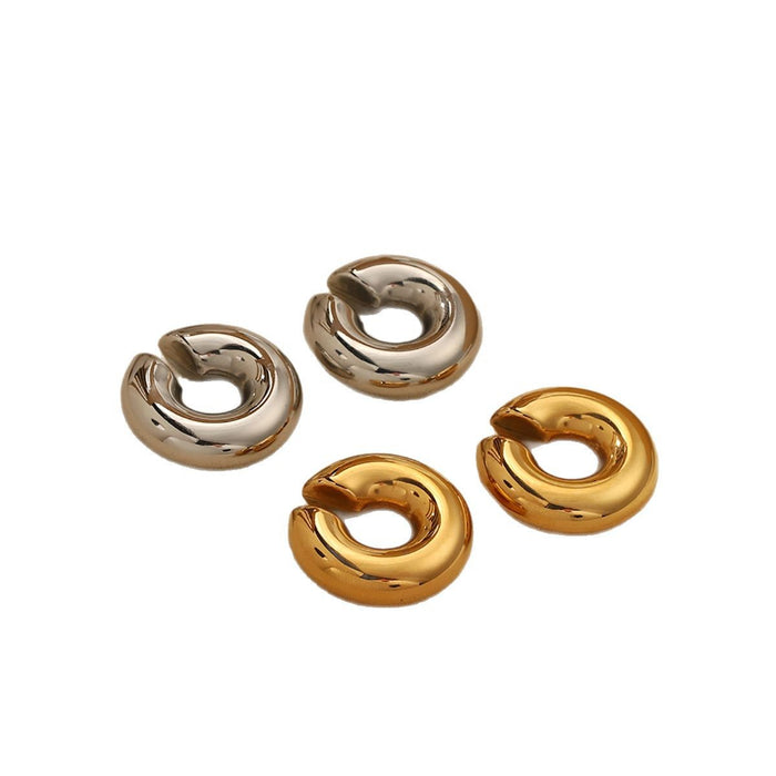 Wholesale Fashionable cylindrical light luxury smooth ear clip