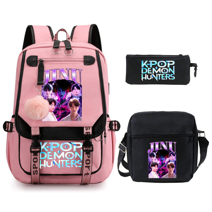 Wholesale Printed Children' s Fashion Backpack,  Large Capacity  Casual School Bag