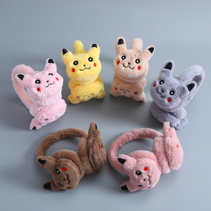 Wholesale Winter Cartoon Cute Warm Plush Earmuffs JDC-EF-BoF007