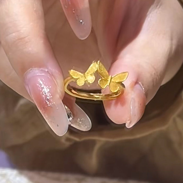 Wholesale butterfly open ring jewelry