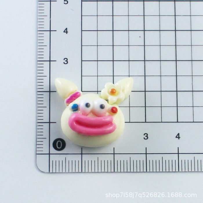 Wholesale Big Eyed Explosive Hair Monster Epoxy Cream Glue Phone Case Handmade Hairpin Accessories