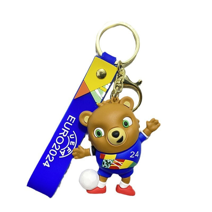 Wholesale PVC Cartoon Doll Keychain JDC-KC-WuYi265