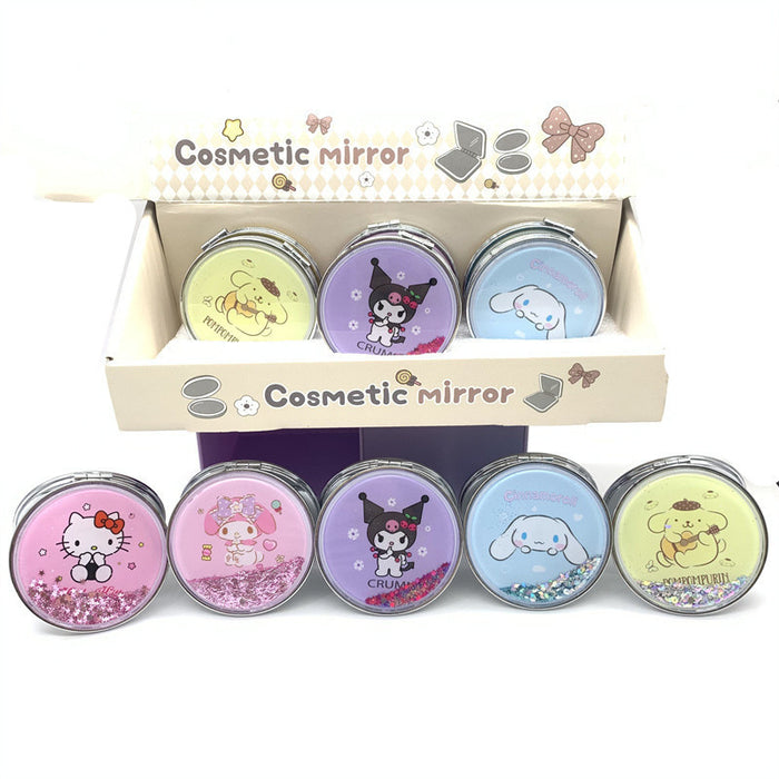 Wholesale Into The Oil Quicksand Mirror Cartoon Cute Makeup Mirror (S) JDC-VM-YunL003