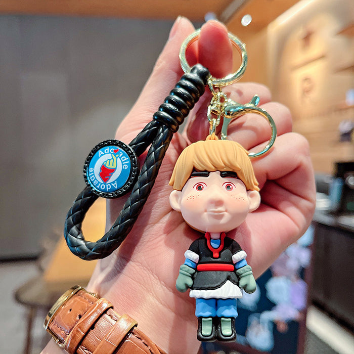 Wholesale  Cute Cartoon  Doll Car Keychain Pendant