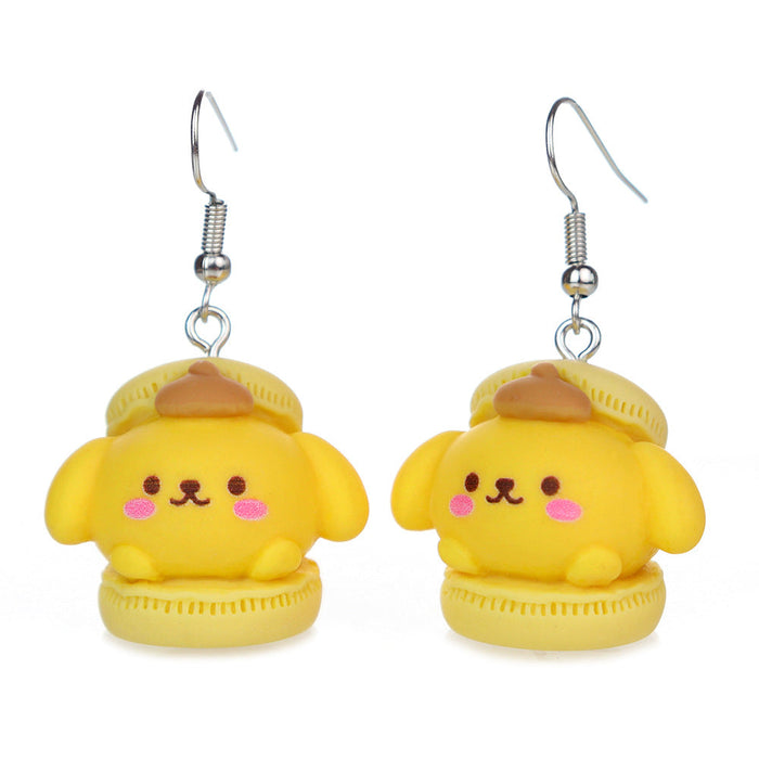 Wholesale Cute 3D Cartoon Animal Earrings JDC-ES-NiQing062