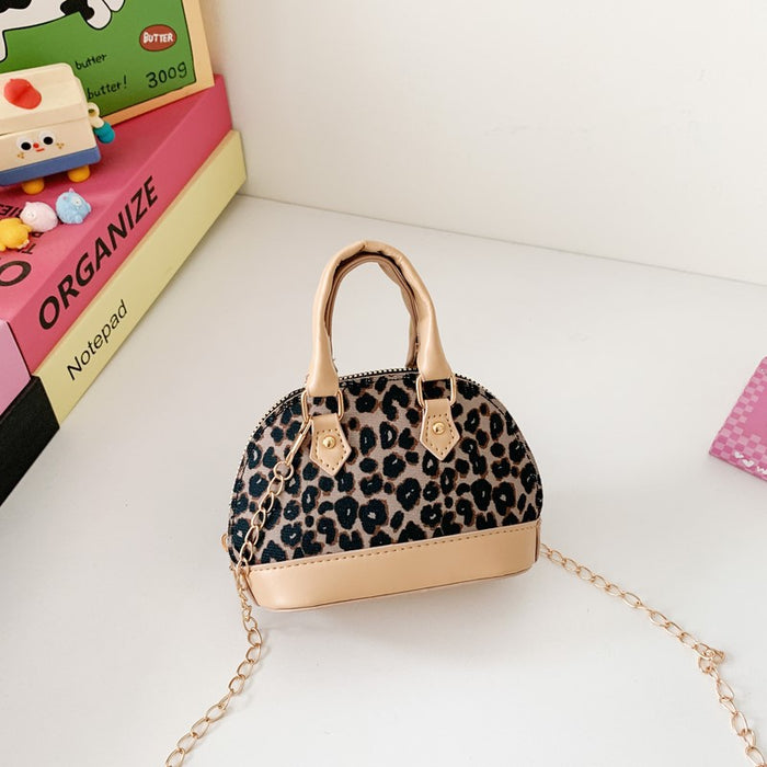 Wholesale Leopard Print Fashion Kids'  Backpack