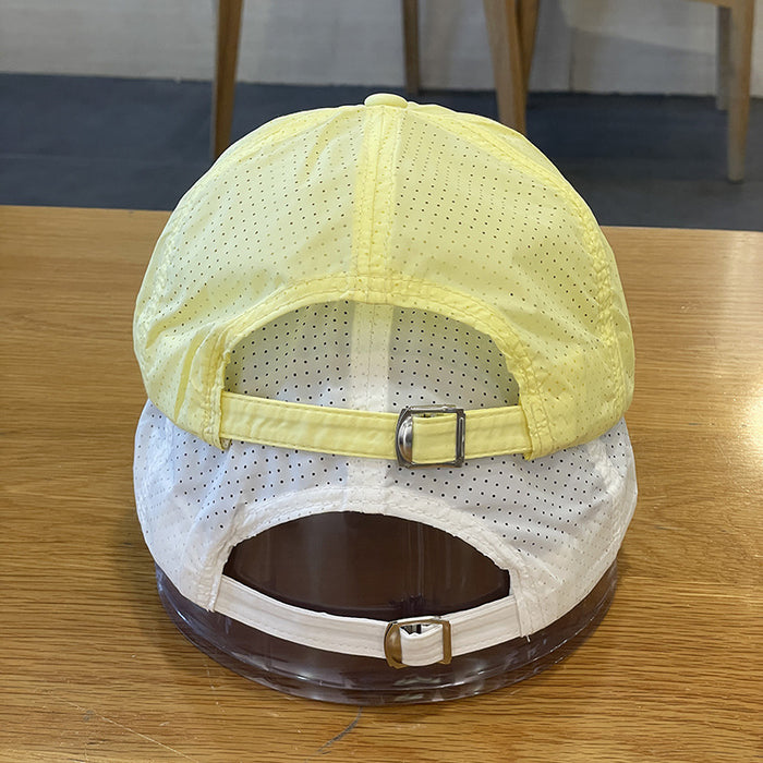 Wholesale Quick drying hat, sun hat, duckbill hat, outdoor fishing, wide brim, thin baseball sun hat