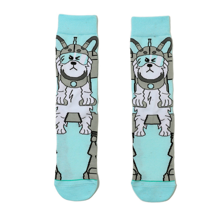 Wholesale Anime mid-calf socks,  couple socks