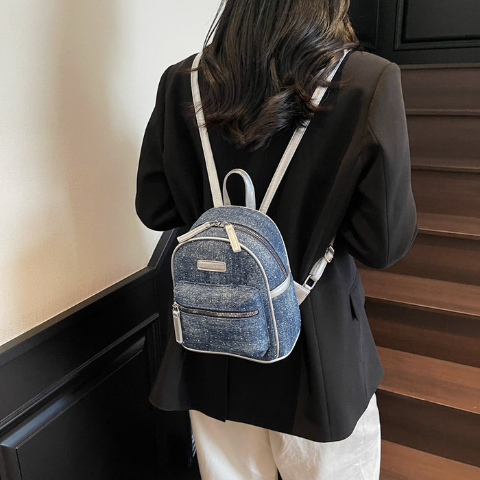 Wholesale Fashion travel small bag for women 2025 new style versatile student backpack for work and outing