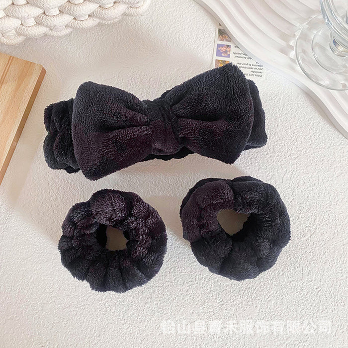 Wholesale Butterfly End Hairband Wristband Set for Women Washing and Beauty Headband Wristband Wristband Hair Accessories Headdress