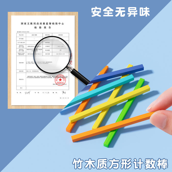 Wholesale Wooden Counting Sticks Math Sticks Small Sticks Wooden Thinking Training Teaching Aids Counting Sticks