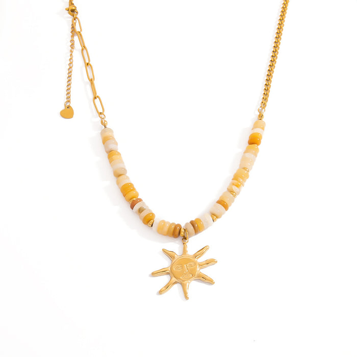 Wholesale Necklace, fashionable and niche, colorfast collarbone chain