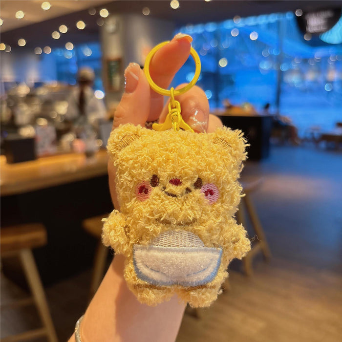 Wholesale Keychain Creative Plush Small Pendant Bag Keychain