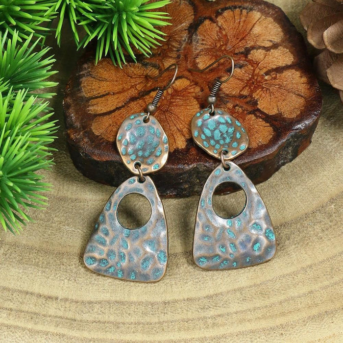 Wholesale Geometric Alloy Tassel Earrings for Women Party Wear Fashion Accessory MOQ≥2