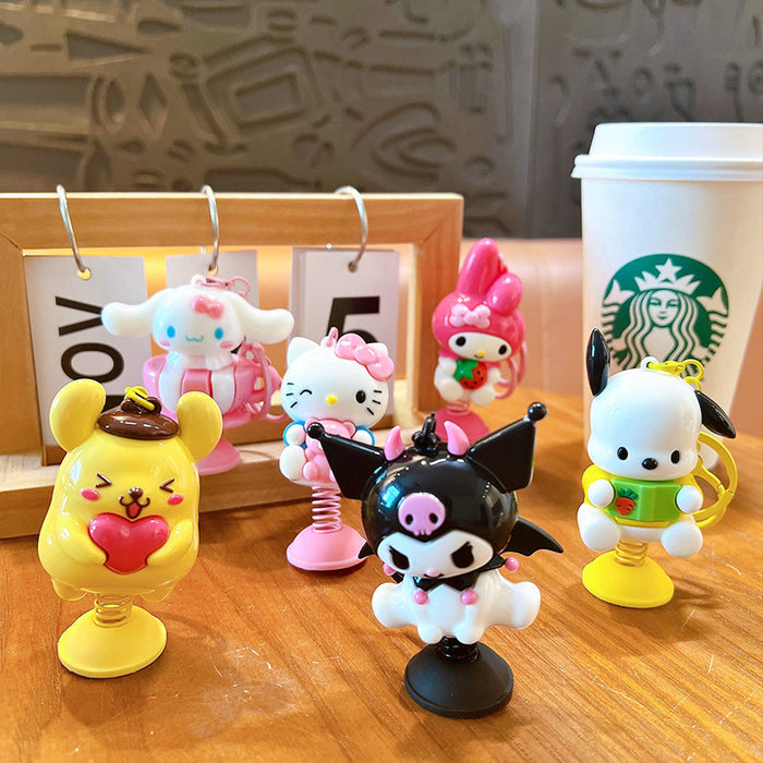 Wholesale PVC Silicone Doll Keychain JDC-KC-YanG075