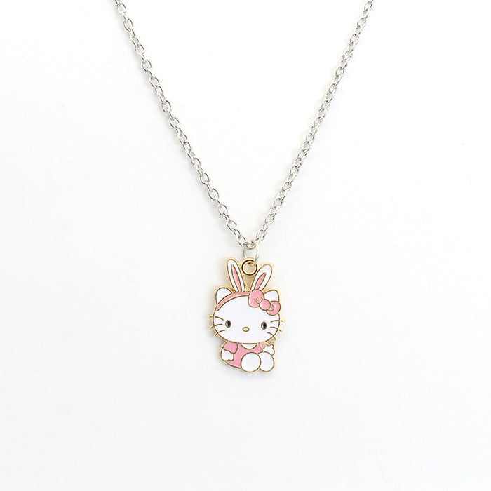 Wholesale Childlike Cat Alloy Necklace JDC-NE-BoY001