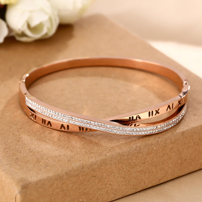 Wholesale Personalized Titanium Steel Bracelet JDC-BT-YinY022