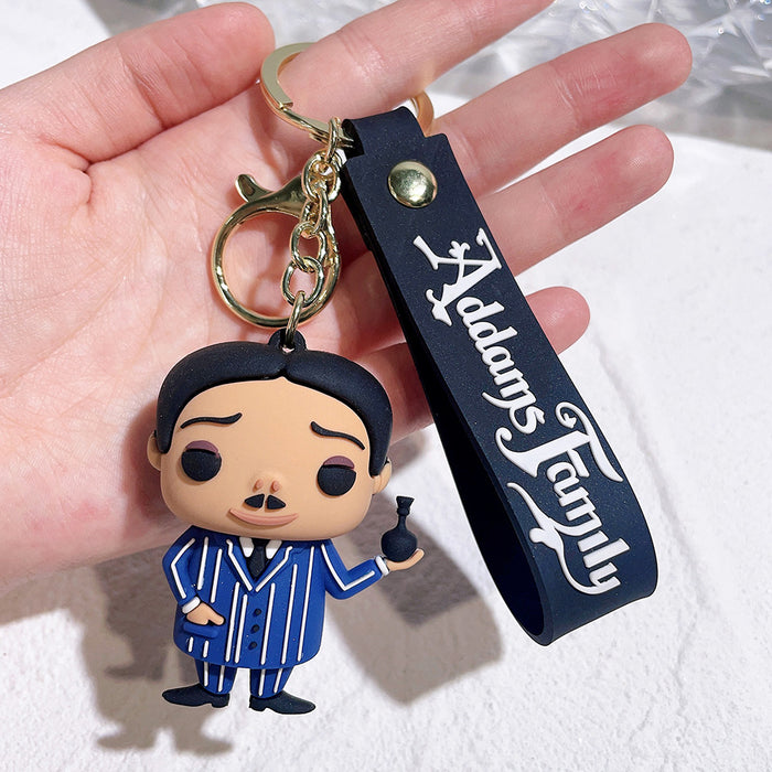 Wholesale Cartoon Silicone Doll Keychain JDC-KC-QiChao052