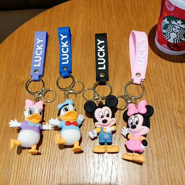 Wholesale Cartoon Doll Silicone Keychain JDC-KC-SuCheng001