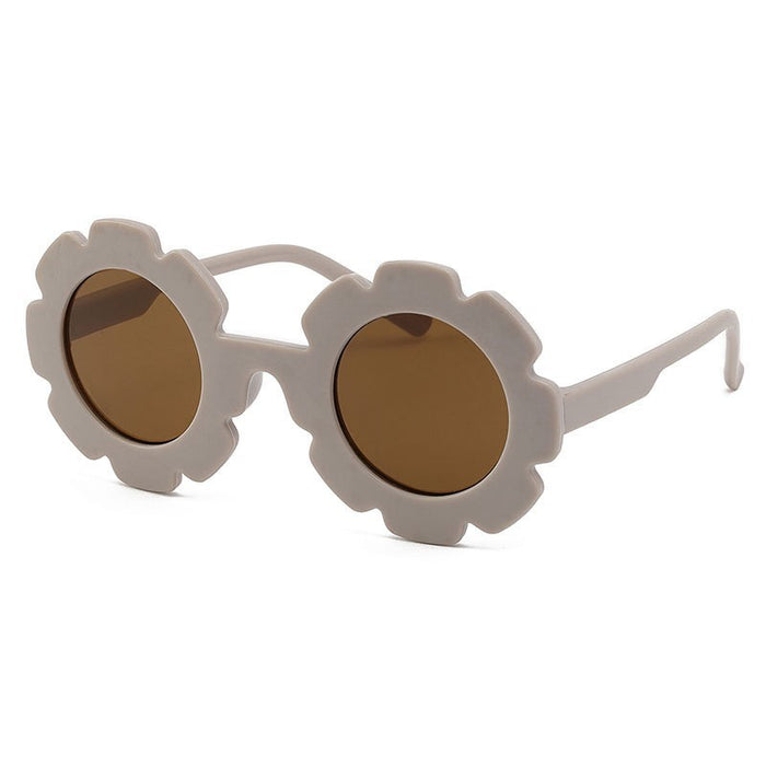 Wholesale Sunflower Children's Sunglasses Baby Fashion Flower Glasses