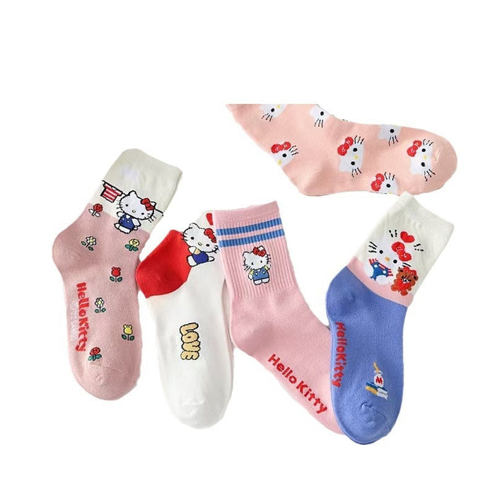 Wholesale Cartoon Mid-tube Cute Rabbit  Socks