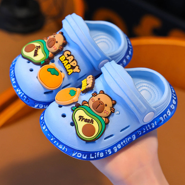 Wholesale Children's Cave Shoes Cartoon Cute Beach Outer Sandals