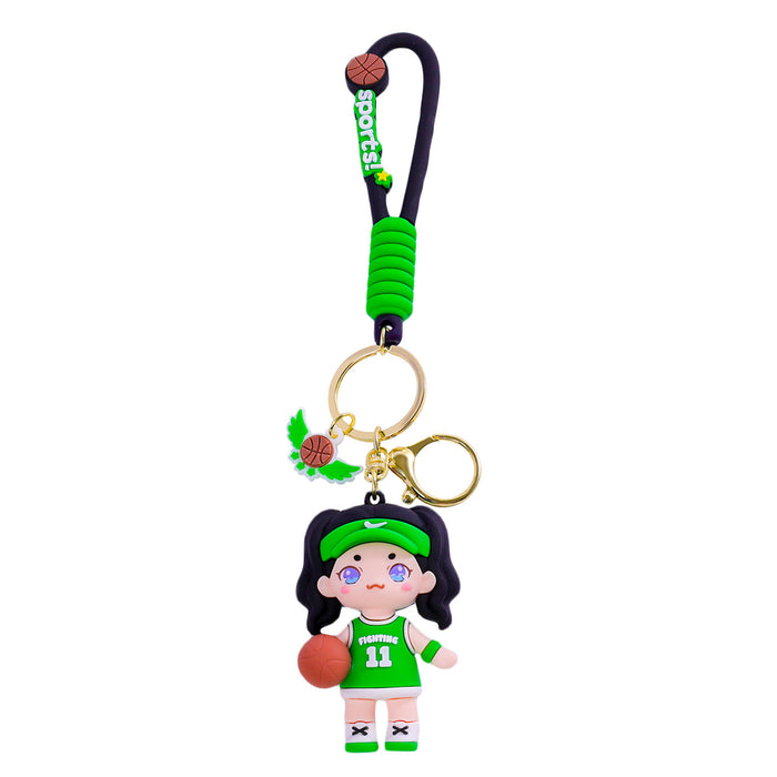 Wholesale PVC Cartoon Doll Keychain JDC-KC-MengXu008