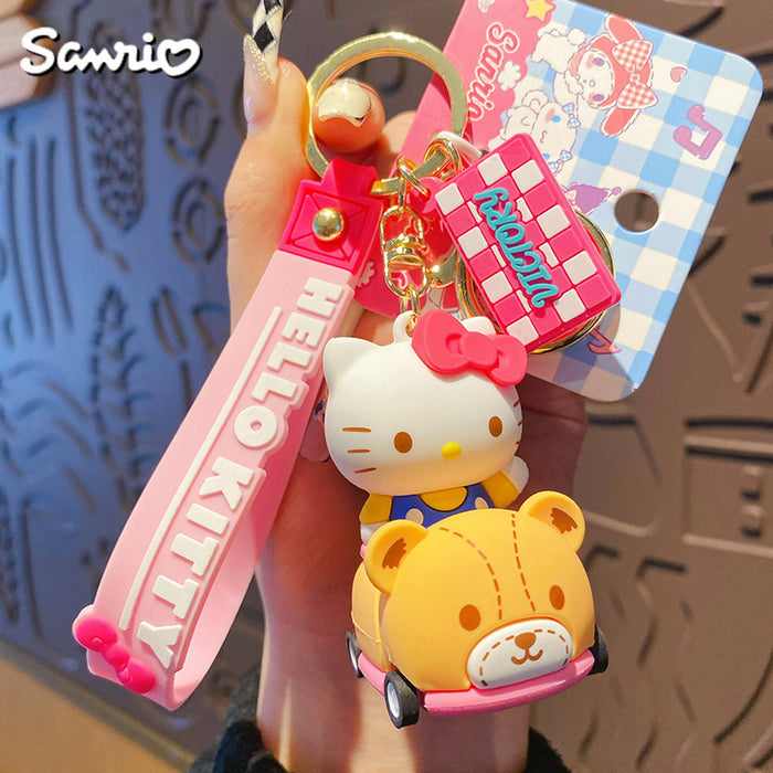 Wholesale Cartoon Doll Silicone Keychain (S) JDC-KC-BaiM073